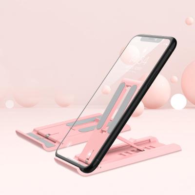 China Promotion Gift Custom Logo Universal Phone Holder Mini Foldable Foldable Mobile Phone Stand for sale