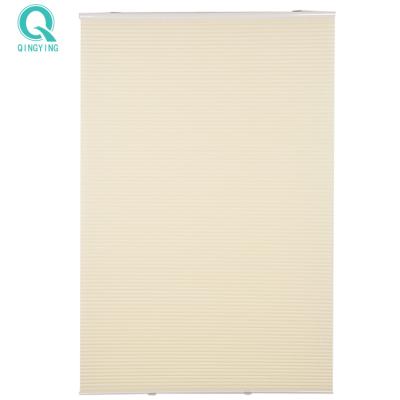 China QINGYING Vintage Factory Customized Upper Down Up Lower Honeycomb Pleated Blinds for sale