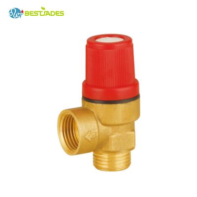 China General Brass Hydraulic Safety Pressure Release Vave Safety Valve For Heating System BJ41002 for sale