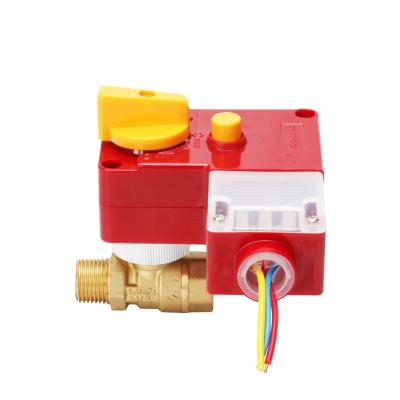 China General Brass Forged Electric Trigger Ball Fire Hydrant Valve For Fire Fighting Fire Hydrant System BJ51004 for sale