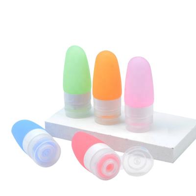 China Wholesale 40ml Mini Silicone Shampoo Bottle Shower Gel Eco-friendly Material Durable Bottle Split Split Portable Travel Squeeze Bottling Bottle for sale