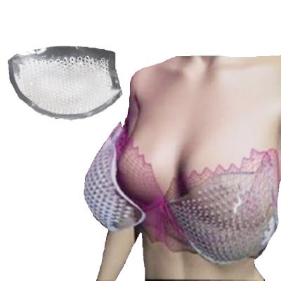 China Push Up Wholesale Soft Clear Artificial Silicone Bra Pad for sale