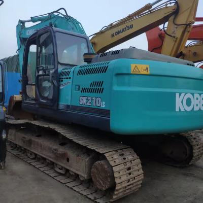 China Original used Japan Kobelco sk210-8 excavator, Kobelco sk210 75 120 130 135 140 crawler 350-8 21ton hydraulic excavator for sale 1.3m² ³ for sale