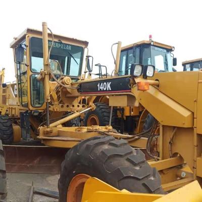 China Building Material Shops Used CAT 140K Crawler Grader Used Crawler Grader For Sale Cheap Low Price for sale