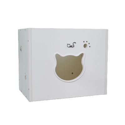 China CatS-F2-1 Wooden Cat Climbing Multifunctional Wall Mounted Set Cat Box Shelving for sale