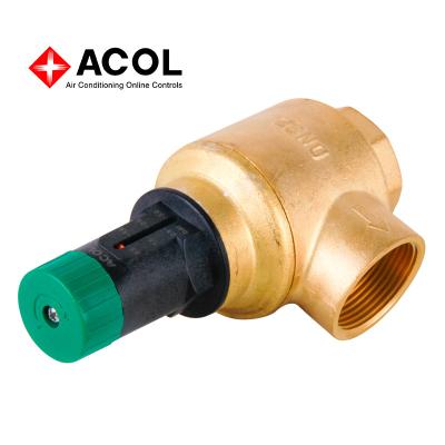 China Pressure Reduce High Quality Brass Water Pressure Reducing Valve For Floor Heating for sale