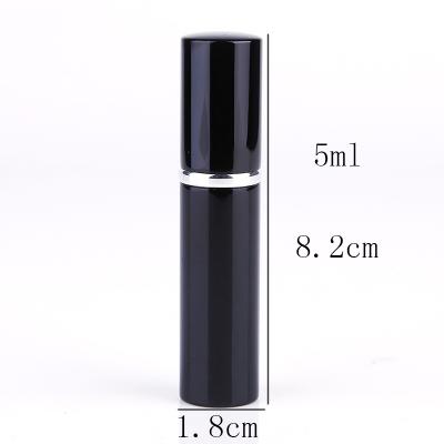 China Recyclable 5ml 10ml Refilable Aluminum Perfume Bottles Empty Spray Atomizer Bottles For Cosmetic Packaging for sale