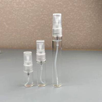 China Portable Mini 1ml 2ml 3ml 5ml 10ml Perfume Tester Sample Glass Spray Bottle for sale