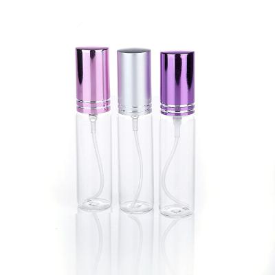 China Mini Perfume 10ml Cosmetic Empty Clear Glass Sample Atomizer Spray Bottle For Perfume for sale