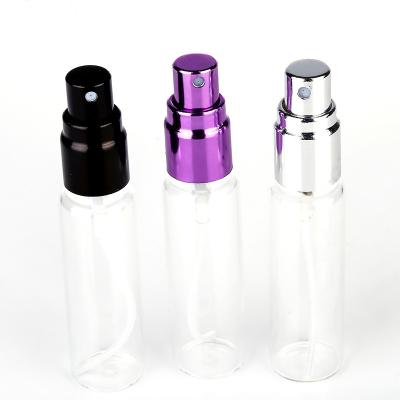 China 10Ml Cosmetic Empty Mini Portable Perfume Spray Glass Refillable Bottle For Free Sample Stock Product for sale