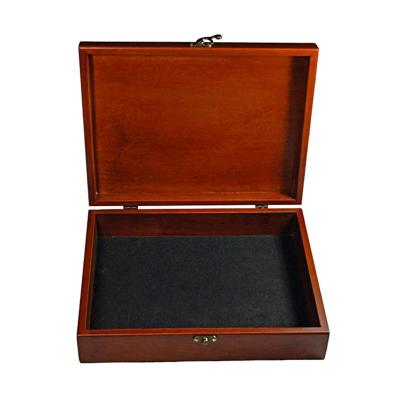 China Handmade Wholesale Classic Brown Wooden Box for sale