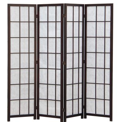 China Rolling Over Modern Simple Folding Fashionable Chinese Screens Separated Living Room Simple Folding Screen Mobile Bedroom Solid Wood Screen for sale