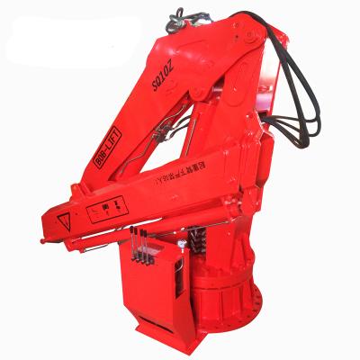 China TRUCK CRANE 10 Ton Hydraulic Knuckle Boom Marine Deck Crane for sale