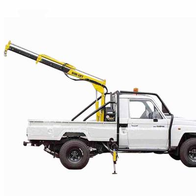 China TRUCK CRANE China Supplier 800kg pick-up crane for truck for sale