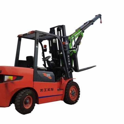 China LIFT 2.3 Ton Small Hydraulic Forklifts Jib Crane Dock Ramp Forklift Loading BOB for sale