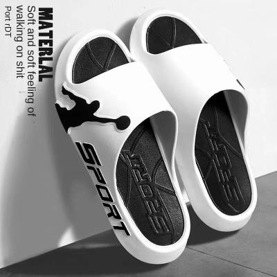 China Durable pillow slips pflops for men's slippeSummer home fashion thick bottom step on indoor outdoor shit sports slippers women sandals fli for sale