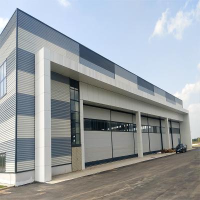 China Modern Aircraft Warehouse Fireproof Steel Sliding Industrial Hangar Door for sale