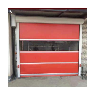 China Waterproof High Quality Popular Auto Remote Control Car Garage Panel Door PVC Passing Port Door for sale