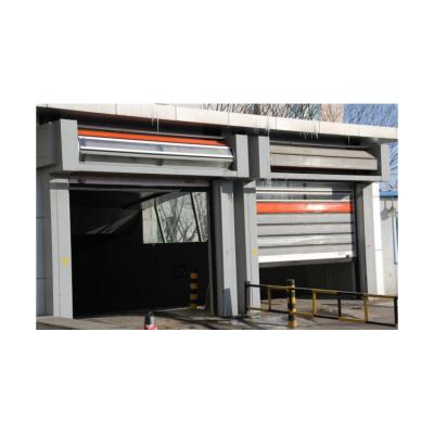 China Heat Insulation Hot Sale Aluminum Alloy Warehouse Fast Remote Control Industrial Turbine Bearing Door for sale