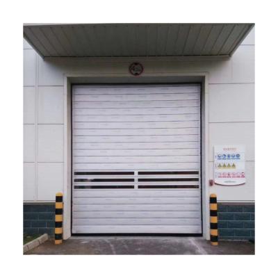 China Bargain Price Aluminum Alloy Warehouse Contemporary Remote Control Fast Industrial Turbine Bearing Door for sale