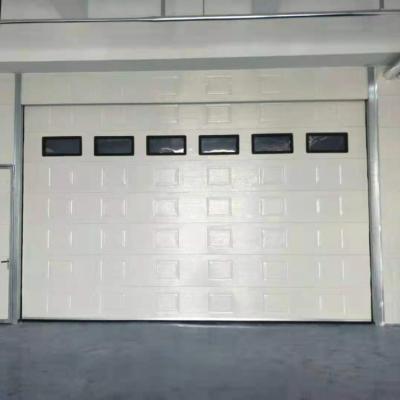 China Factory Cheap Price Indoor Soundproof Electric Windproof Sliding Extremely Durable Sliding Car Garage Door for sale