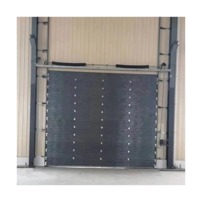 China Fire Protection Hot Selling Metal Interior Modern Lifting Vertical Segmented Garage Sliding And Folding Door for sale