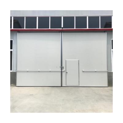 China Good Fire Protection Supplier Safety Manual Power High Sound Insulation Sliding Sound Insulation Barn Door for sale