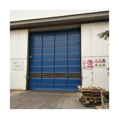 China New Product 2021 Durable Heat Insulation Price Garage Door PVC China Automatic Remote Control Good Strap Door for sale