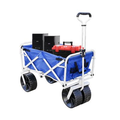 China Wholesale Easy Folding Beach Camping Cart 3 in 1 Outdoor Service Cart Folding for sale