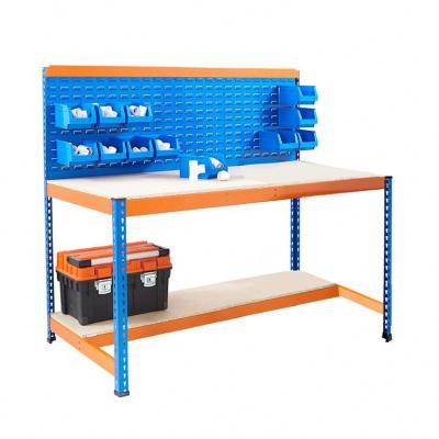 China warehouse/garage/new design industrial garage work bench with parts box for garages for sale