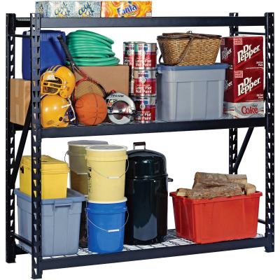 China Custom Steel Wire Platform Garage Corrosion Protection Industrial Workshop Storage Rack for sale