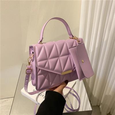 China Fashion 2022 Women's Bag New Fashion Simple Square Bag Fashion Shoulder crossbody Handbag for sale