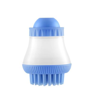 China 2021 Sustainable Top Selling Products Pet Bath Massage Brush Medium Cats And Dogs Cleaning Bath Brush for sale