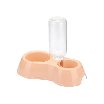 China Viable Dog Water Bottle For Drinking Automatic Puppy Cat Water Dispenser Feeder Dog Food Water Feeder Bowl for sale