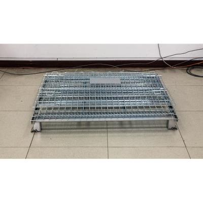 China Warehousing Chinese Storage Cage Security Factory Price Folding Steel Cage for sale