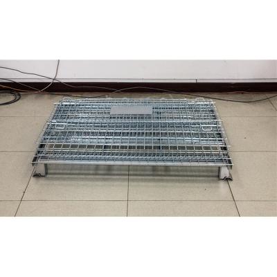 China Competitive Price Stackable Wire Mesh Storage Cage Storage Cage for sale