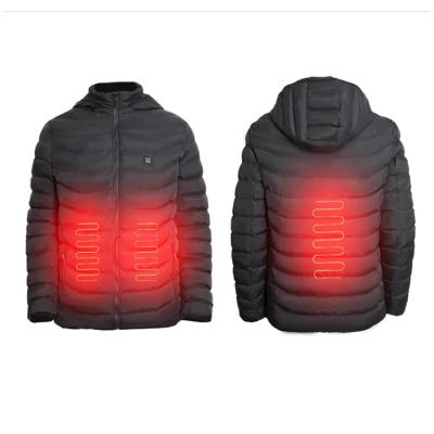 China Sustainable Heated Apparel For Winter Men Down Coat Winter Heated Jacket for sale