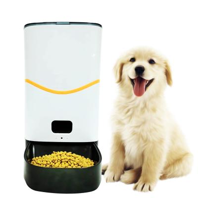 China Cat Feeder Smart Automatic Pet Feeder with APP Control Food Dispenser for Cats Dogs and Small Pets for sale