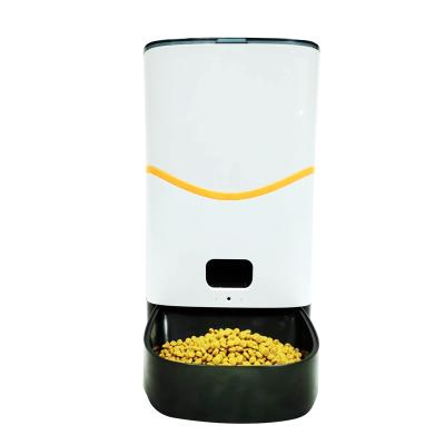 China Cat Smart Pet Feeder Remote Automatic Control Chip Automatic Dog Pets Feeder for sale