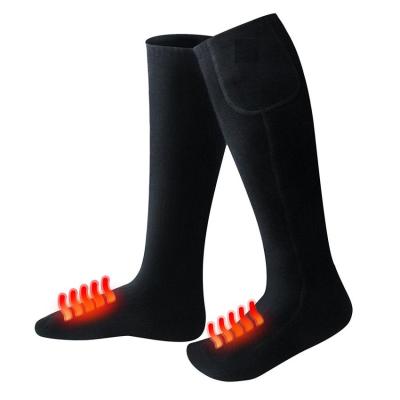 China Anti-Fault 2019 New Fashionable USB Electric Heated Socks For Sports Hiking for sale