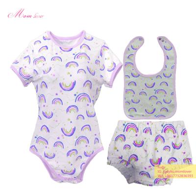 China Breathable Onesie Ddlg Custom Adult Onesie Baby Girl Baby Diaper/Adult Romper Clothes Snap Crotch Onesie for sale