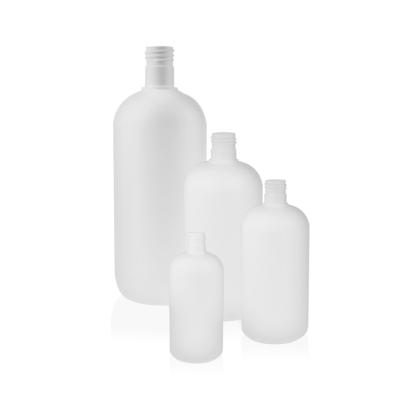 China Recyclable PCR Material 10ml To 1000ml Cylinder Shape Pet Cosmetic Plastic Bottle for sale