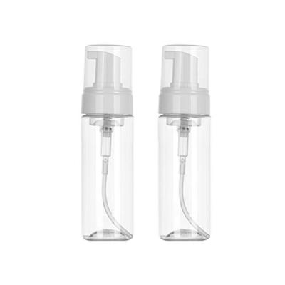 China Clear Face Wash Mini Travel Size Foaming Soap Dispenser Plastic BEAUTY PACKAGING Pump Foamer Bottles for sale