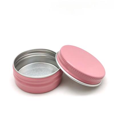 China 15g 30g 50g 100g cosmetic aluminum cream jar fashion skin care cream containers for sale