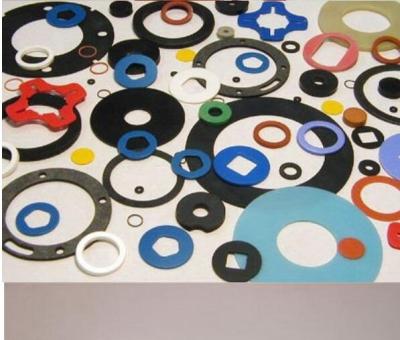 China NBR/CR/NR/EPDM/Silicone/FKM Flat Round Rubber Gasket NBR-002 for sale