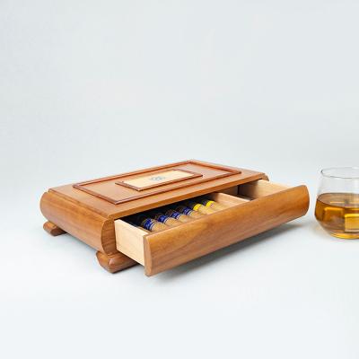 China Wooden Wooden Cigar Tool Storage Box Cigar Accessories for sale