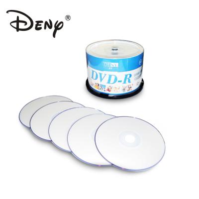 China Inkjet 16x single layer wholesale blank dvd disc with printable for sale