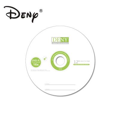 China 2020 single layer cheap price blank dvd-r 16x dvd with printing for sale