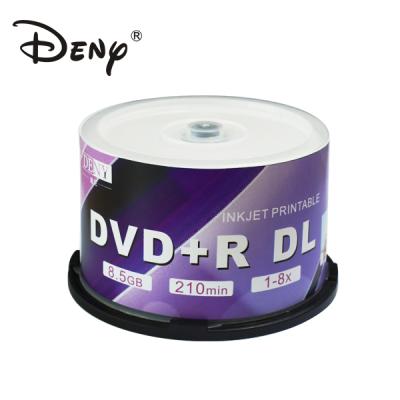 China Wholesale single layer low price max speed blank dvd+r DL with printable for sale