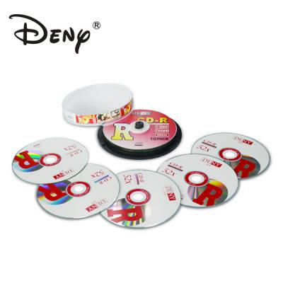 China China Biggest Disc Manufacturer Blank Single Layer Cd R With Printing for sale